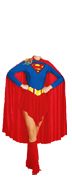 Animated Bobble Head Supergirl Style